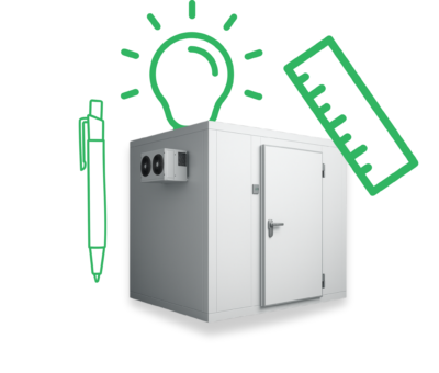 Chambre froide sur mesure au prix de standard