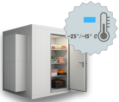 Chambre froide negative